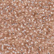 Miyuki seed beads 11/0 - Silver lined light blush 11-23